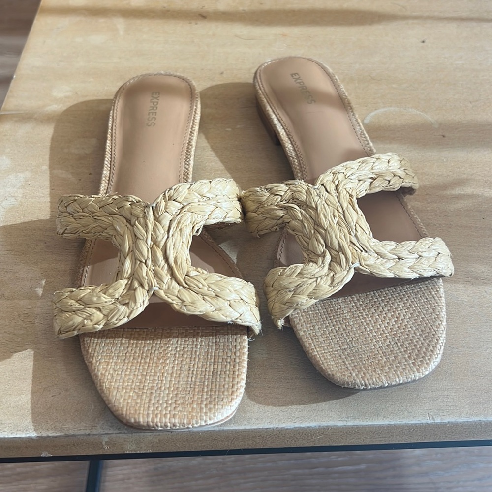Rattan sandals